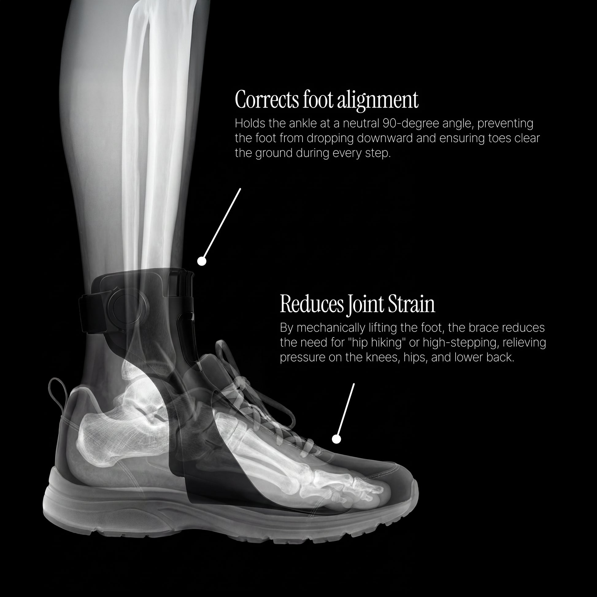 Cedrow Foot Drop AFO Brace